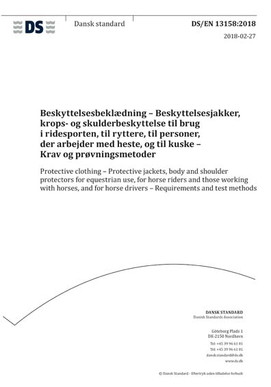 Standards PDF Cover Page