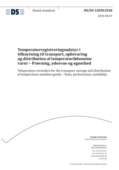 Standards PDF Cover Page