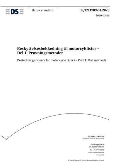 Standards PDF Cover Page