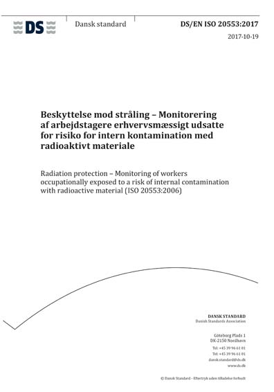 Standards PDF Cover Page