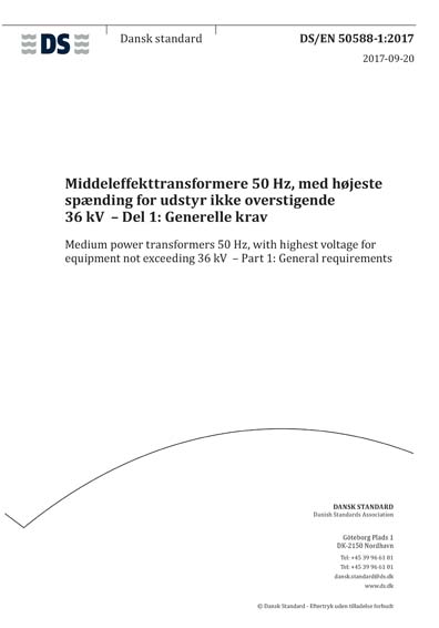 Standards PDF Cover Page