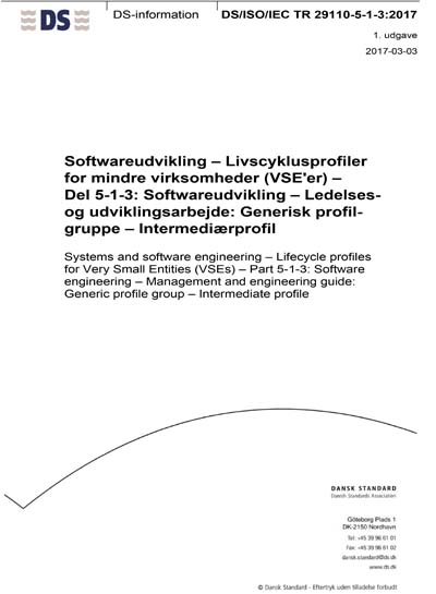 Standards PDF Cover Page