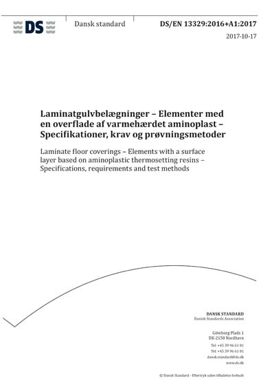 Standards PDF Cover Page