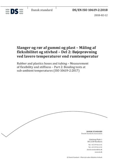 Standards PDF Cover Page