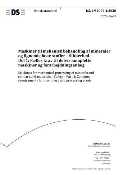 Standards PDF Cover Page