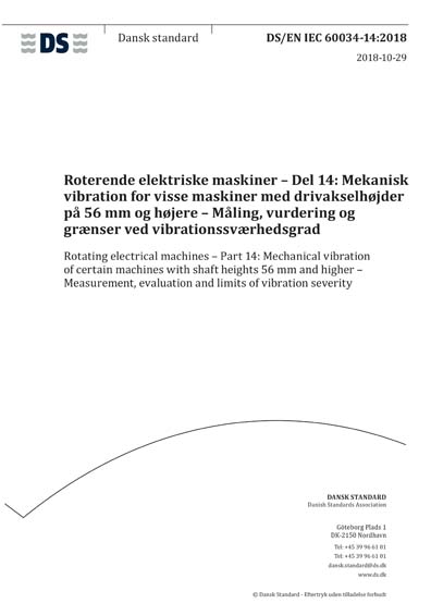 Standards PDF Cover Page