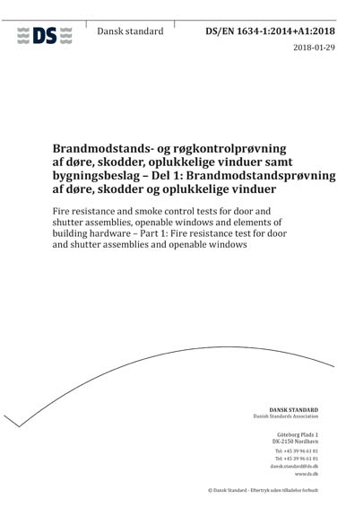 Standards PDF Cover Page