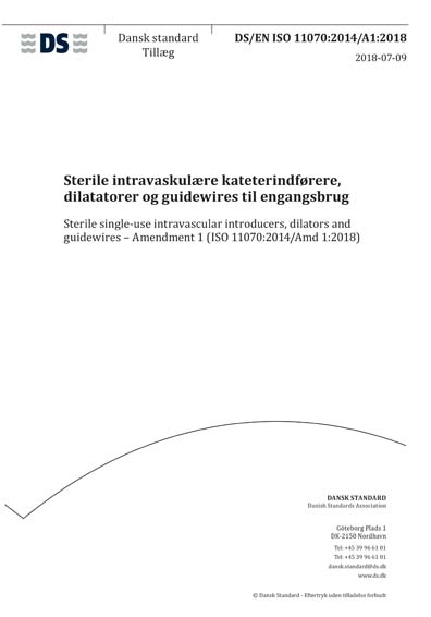 Standards PDF Cover Page