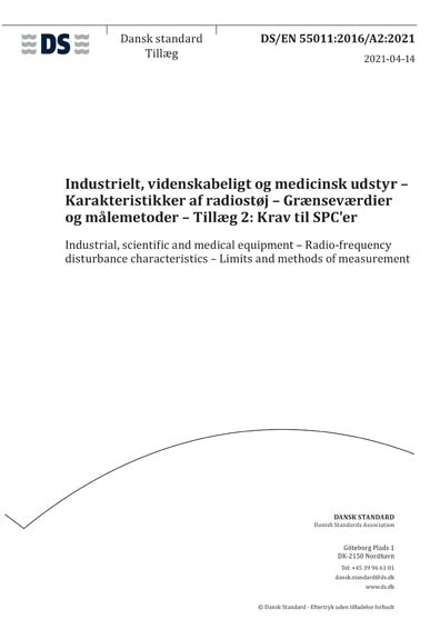 Standards PDF Cover Page