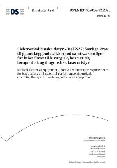 Standards PDF Cover Page