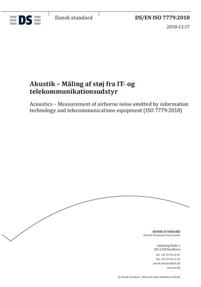 Standards PDF Cover Page