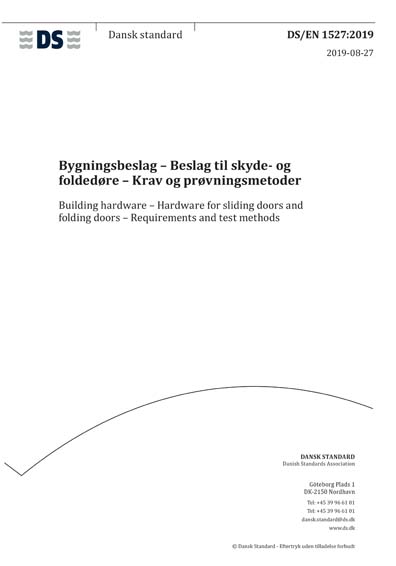 Standards PDF Cover Page