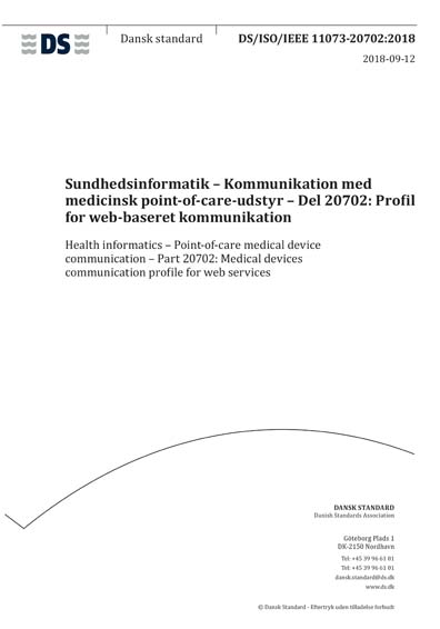 Standards PDF Cover Page