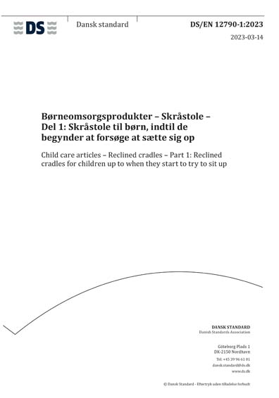 Standards PDF Cover Page