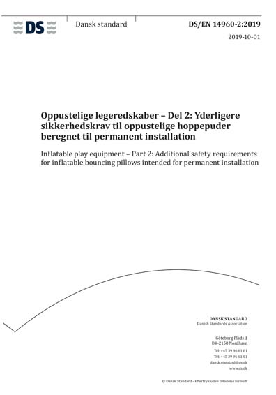 Standards PDF Cover Page