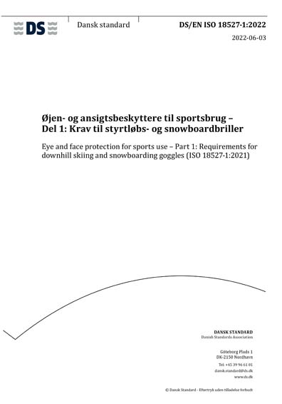 Standards PDF Cover Page