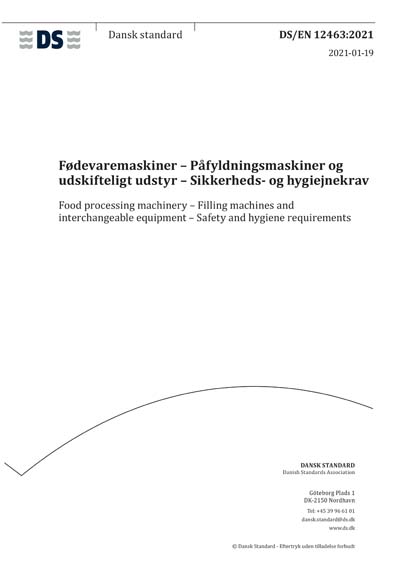 Standards PDF Cover Page