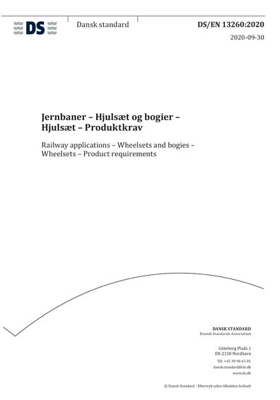 Standards PDF Cover Page