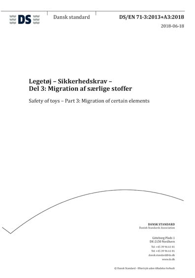 Standards PDF Cover Page