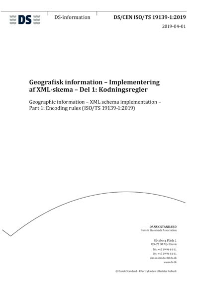 Iso 19139 Example DS/CEN ISO/TS 19139-1:2019 - Geographic information - XML schema ...