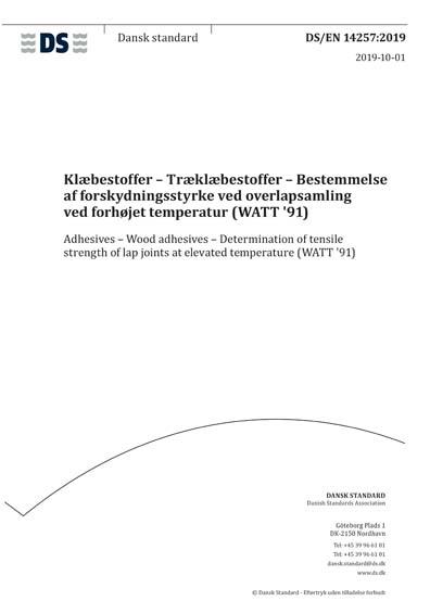 Standards PDF Cover Page