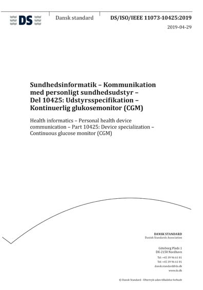 Standards PDF Cover Page