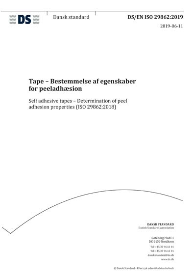 Standards PDF Cover Page