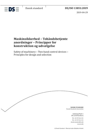 Standards PDF Cover Page