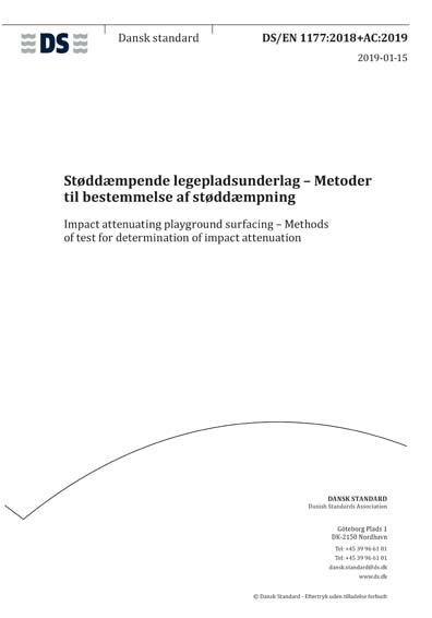 Standards PDF Cover Page