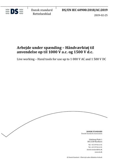 Standards PDF Cover Page