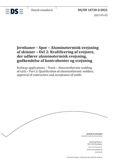 Standards PDF Cover Page
