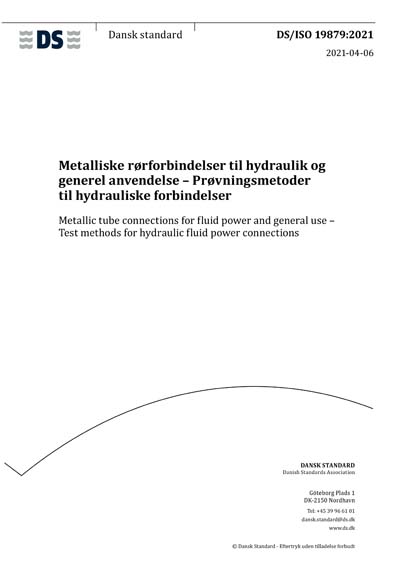 Standards PDF Cover Page