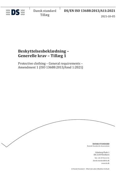 Standards PDF Cover Page