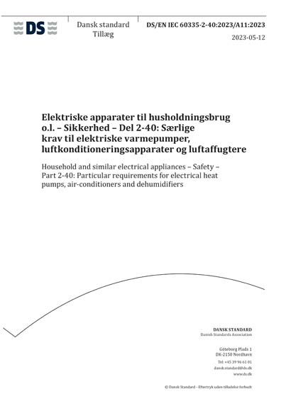 Standards PDF Cover Page