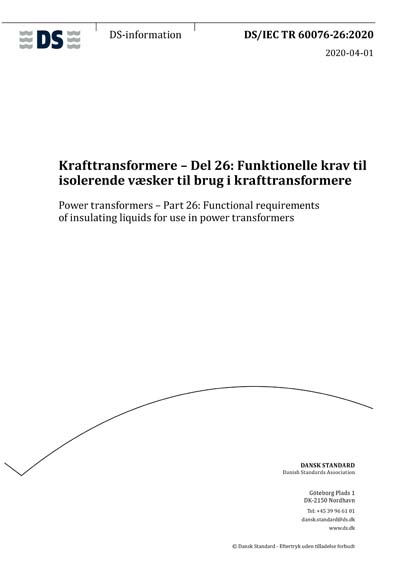 DS IEC TR 60076 26 2020 Power Transformers Part 26 Functional 