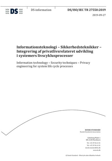 Standards PDF Cover Page