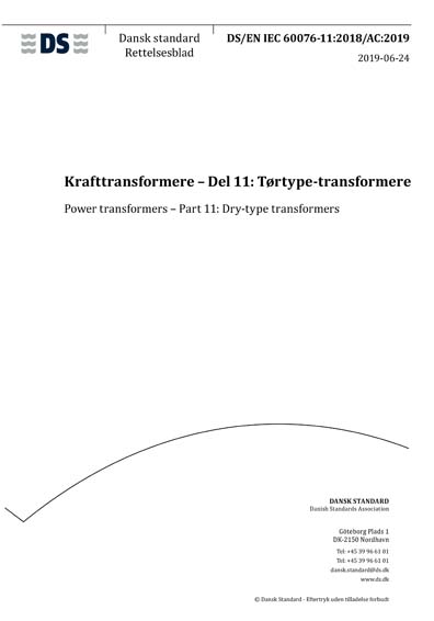 Standards PDF Cover Page