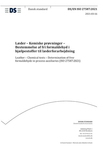Standards PDF Cover Page