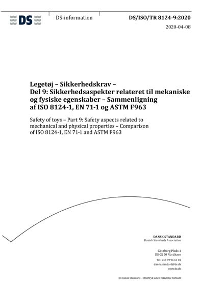 Standards PDF Cover Page
