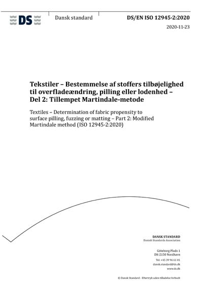 Standards PDF Cover Page