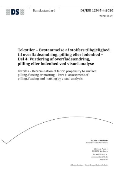 Standards PDF Cover Page