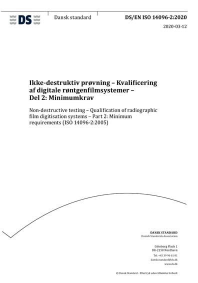 Standards PDF Cover Page