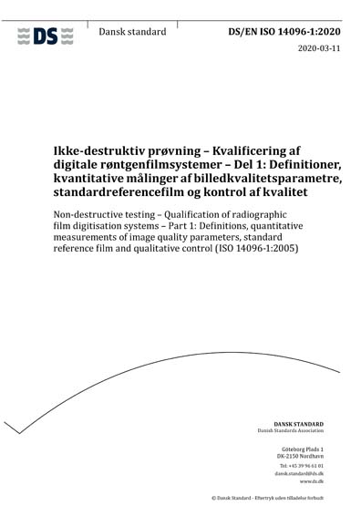Standards PDF Cover Page