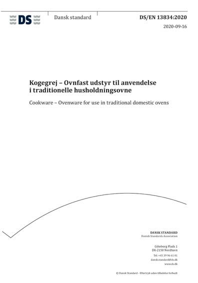 Standards PDF Cover Page