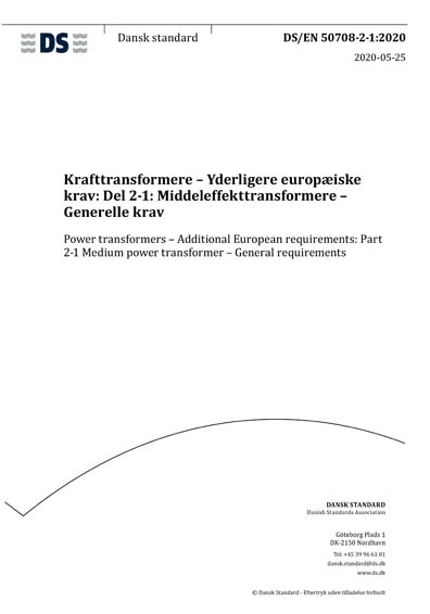 Standards PDF Cover Page