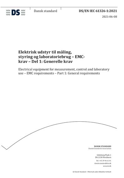 Standards PDF Cover Page