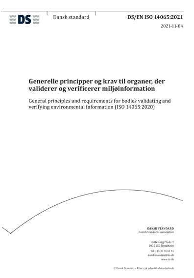 Standards PDF Cover Page