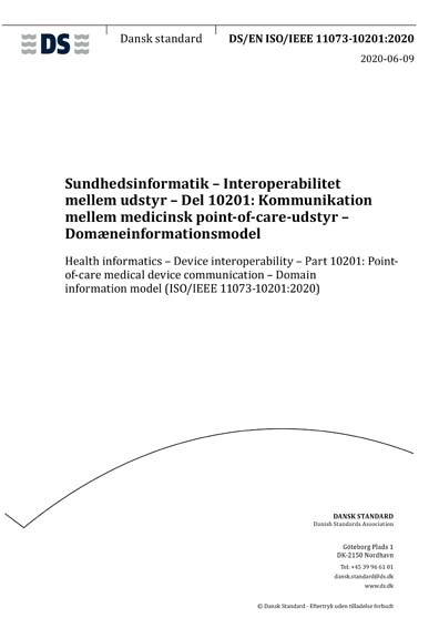 Standards PDF Cover Page