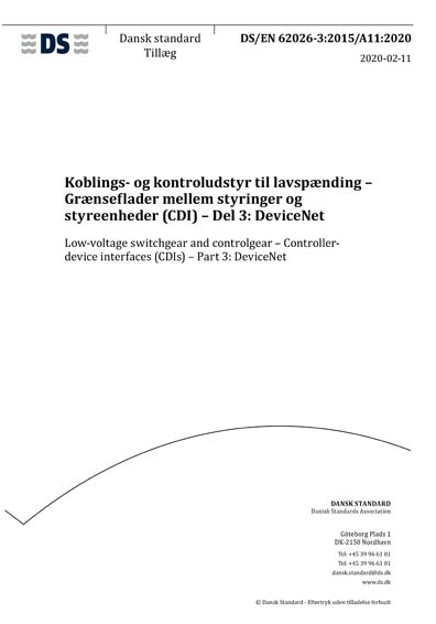 Standards PDF Cover Page