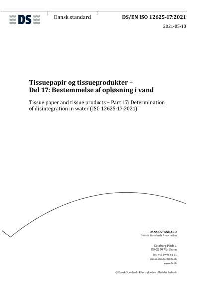 Standards PDF Cover Page